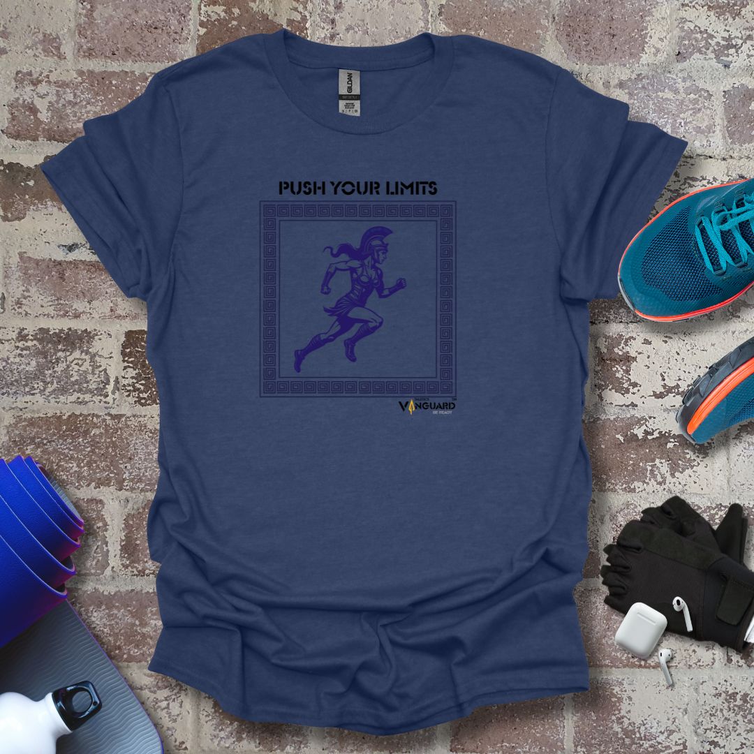 Motivational Unisex T-Shirt - "Push Your Limits"