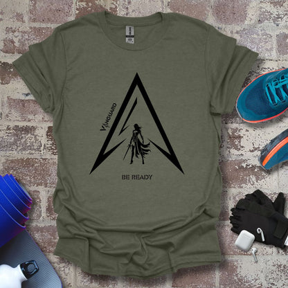 Vanguard Athletics Designs Collection - Woman's Warrior side spear logo