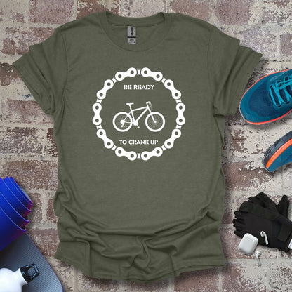 Be ready Collection - Cycling motivation white design - Vanguard Athletics - Be ready