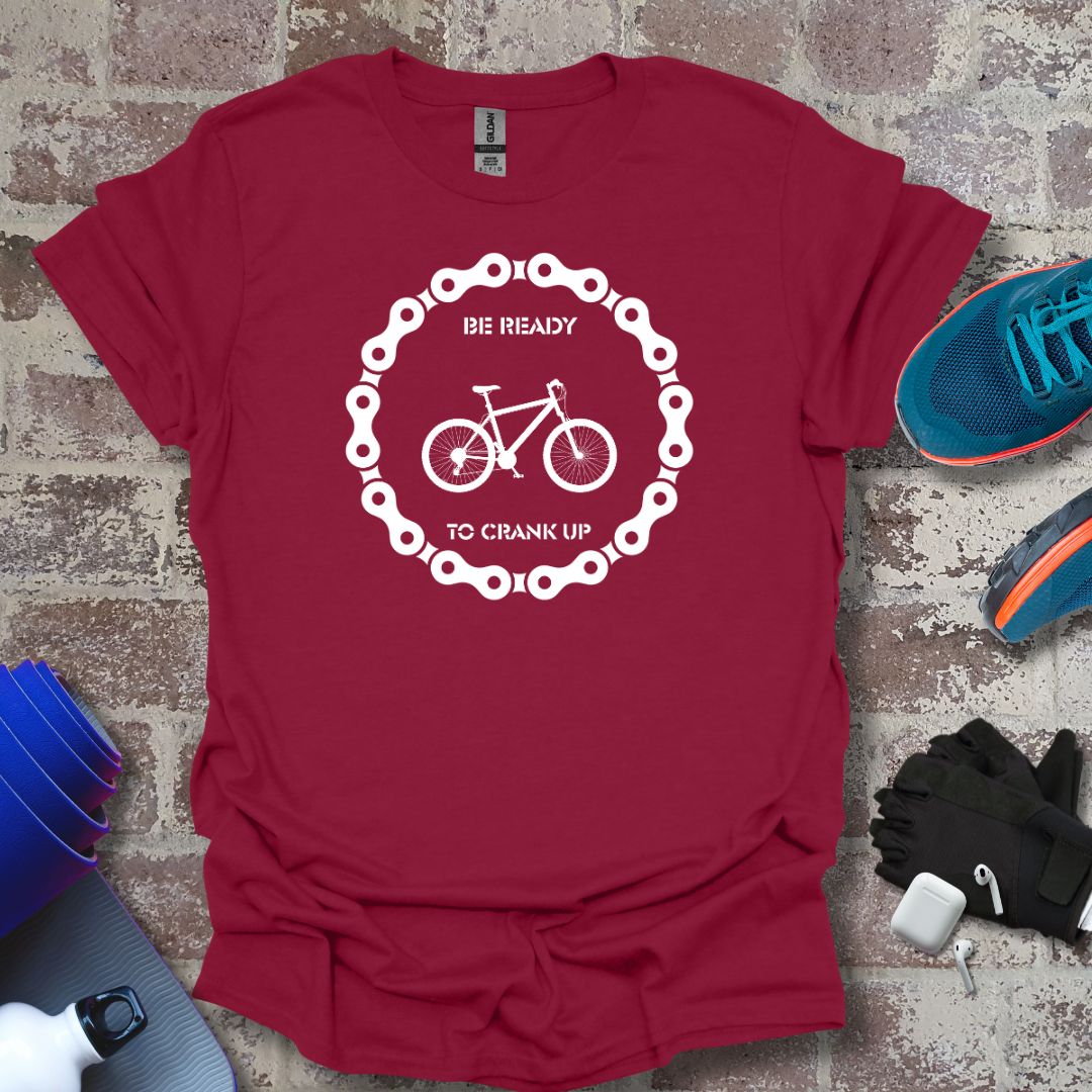 Be ready Collection - Cycling motivation white design - Vanguard Athletics - Be ready