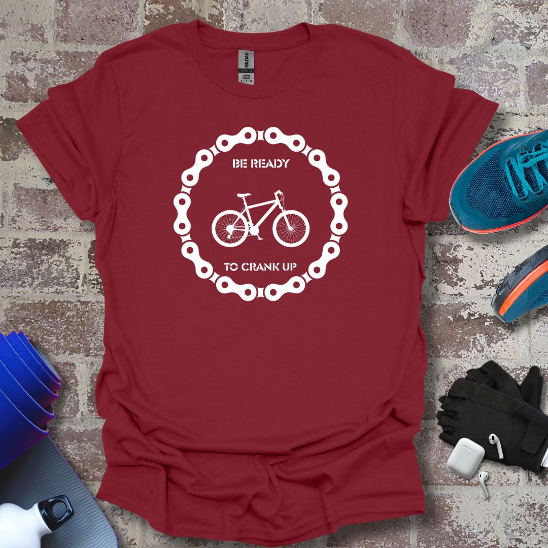 Be ready Collection - Cycling motivation white design - Vanguard Athletics - Be ready
