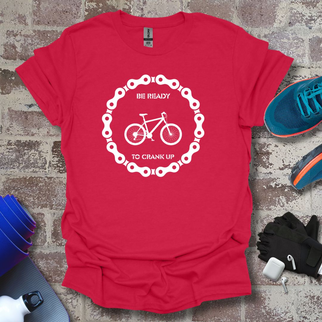 Be ready Collection - Cycling motivation white design - Vanguard Athletics - Be ready