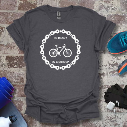 Be ready Collection - Cycling motivation white design - Vanguard Athletics - Be ready