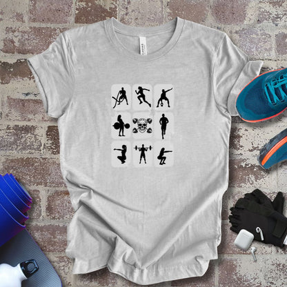 'No pain no gain' tee for fitness anthusiasts. - Vanguard Athletics - Be ready
