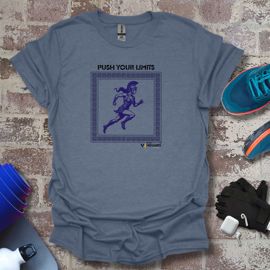Motivational Unisex T-Shirt - "Push Your Limits"