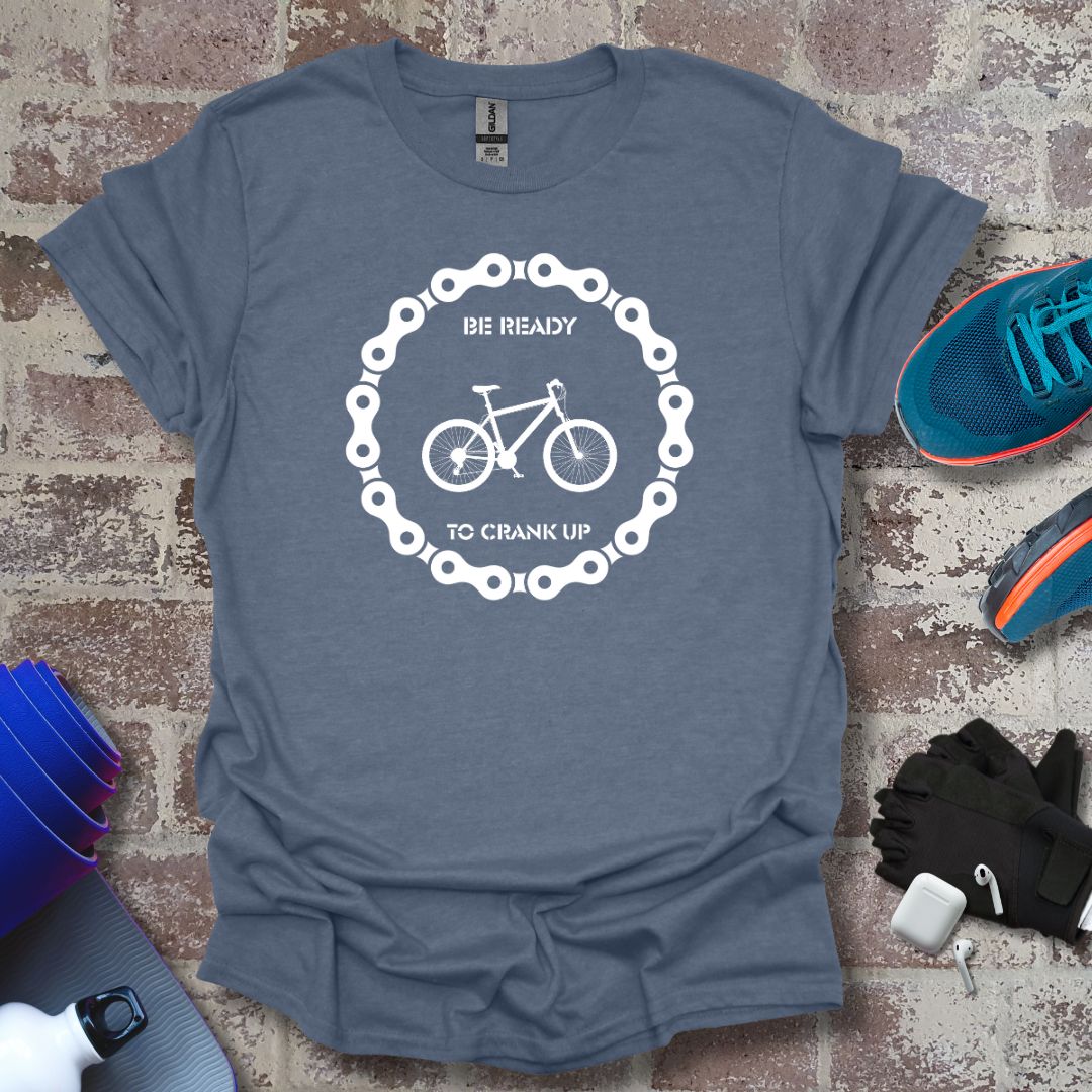 Be ready Collection - Cycling motivation white design - Vanguard Athletics - Be ready