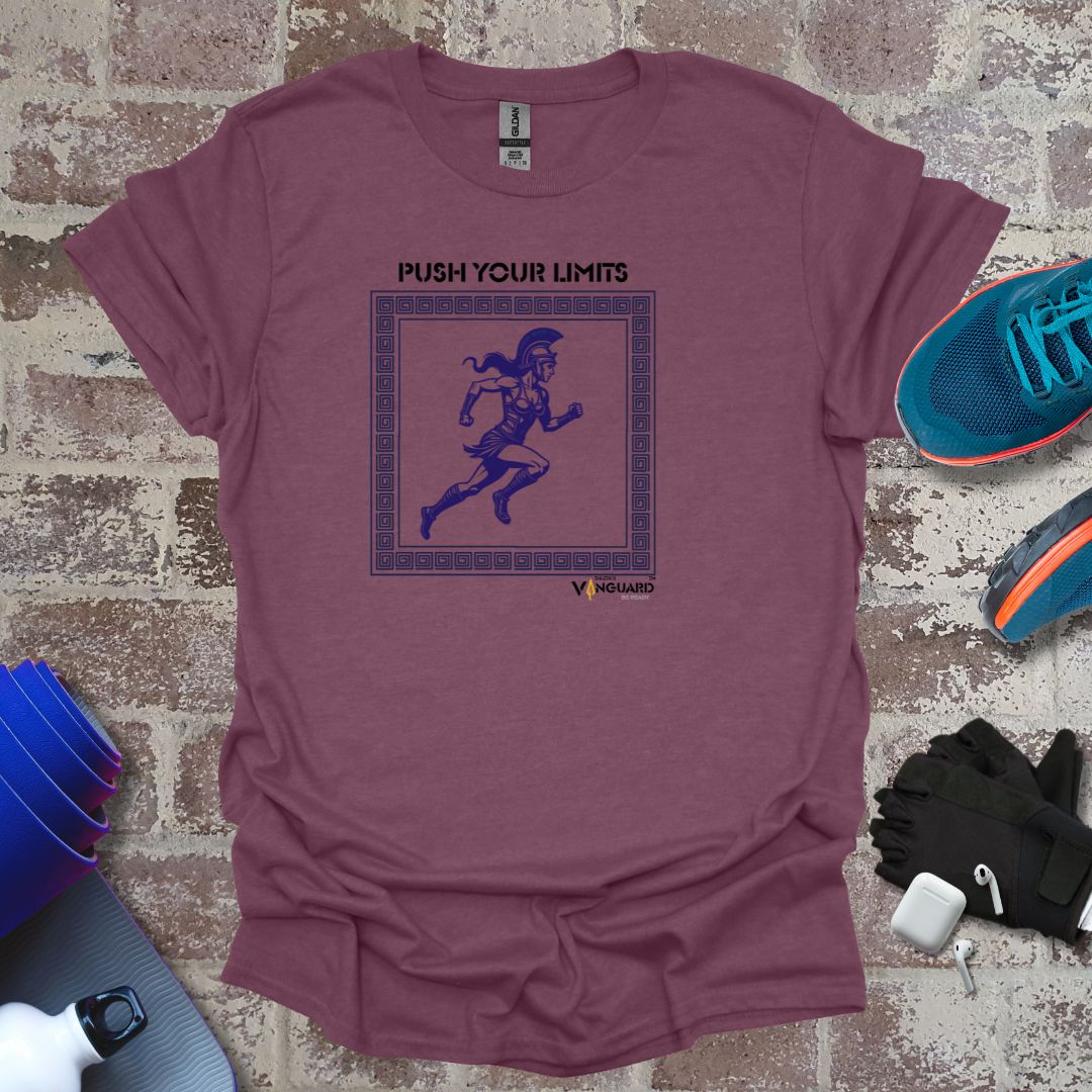 Motivational Unisex T-Shirt - "Push Your Limits"