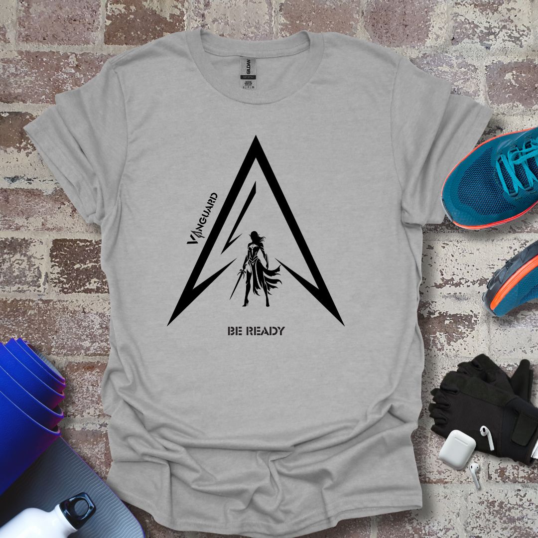 Vanguard Athletics Designs Collection - Woman's Warrior side spear logo