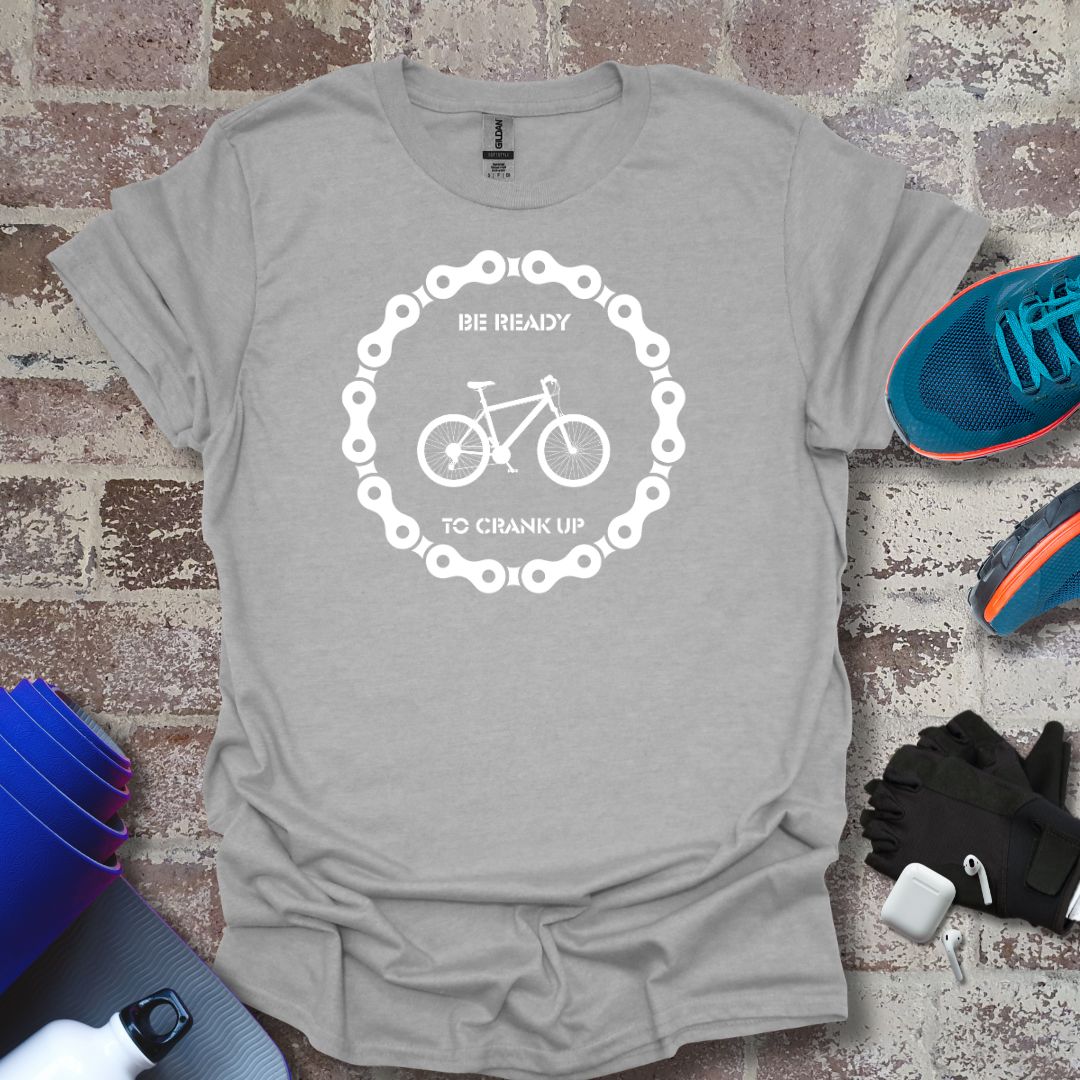 Be ready Collection - Cycling motivation white design - Vanguard Athletics - Be ready